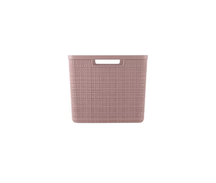 Korv džuut L 20L 36x28x23cm roosa Korv džuut L 20L 36x28x23cm roosa